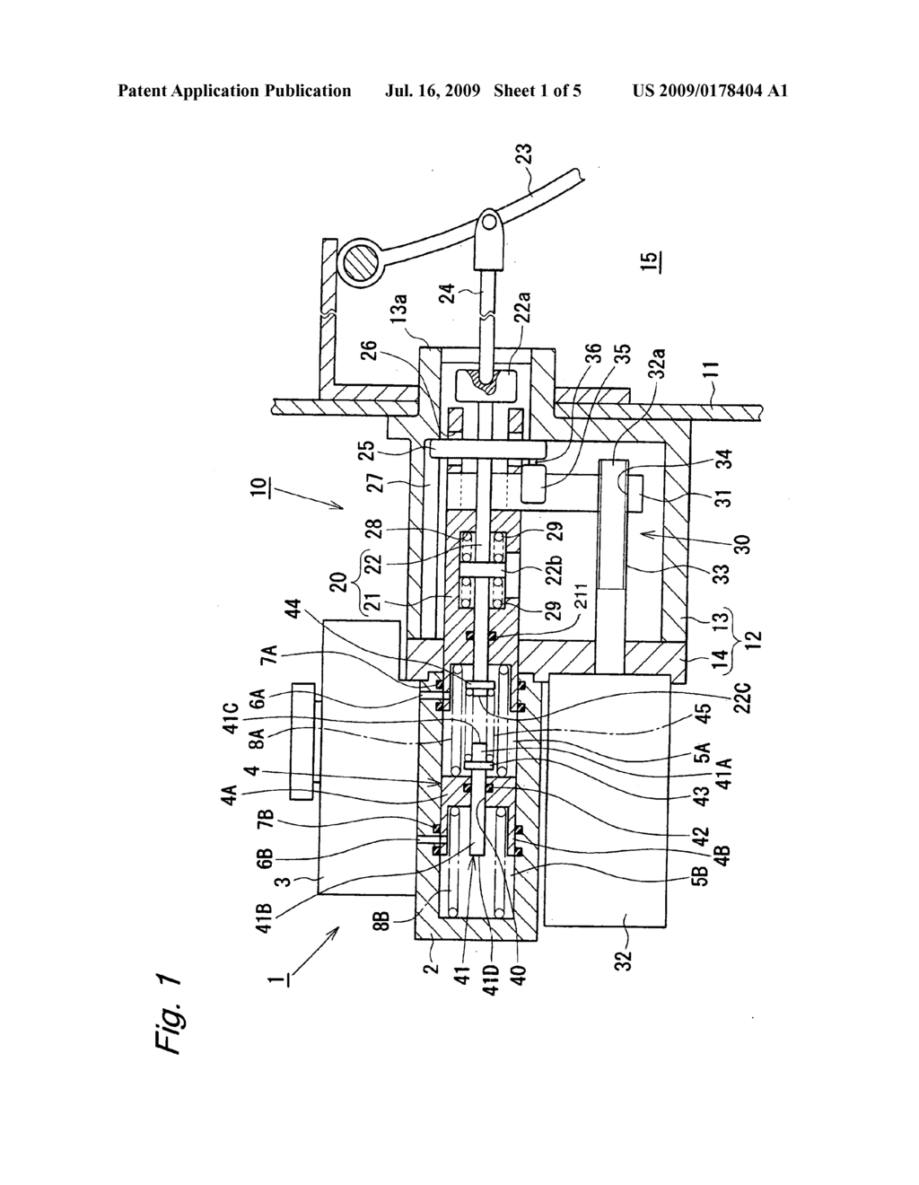 Electrically driven brake booster and master cylinder - diagram, schematic, and image 02