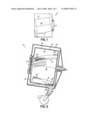 Front-loading washing machine having liquid distributing paddles diagram and image