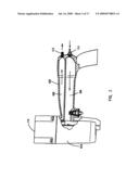 Adjustable exhaust assembly for pneumatic fastener diagram and image