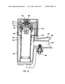 Adjustable exhaust assembly for pneumatic fastener diagram and image