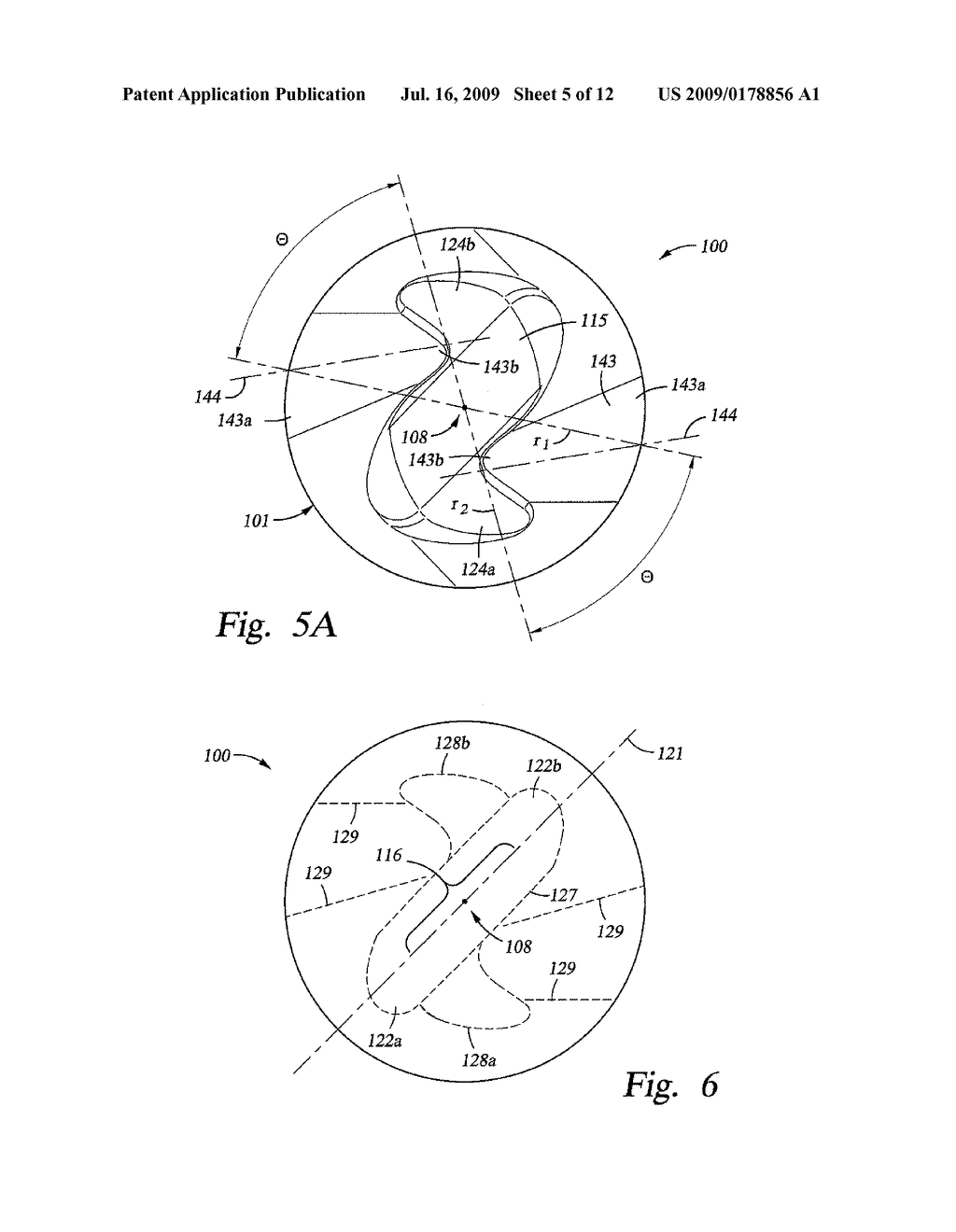 Drill Bit and Cutter Element Having a Fluted Geometry - diagram, schematic, and image 06