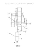 Buffering device for brake mechanism for adjusting pressure on wheels diagram and image