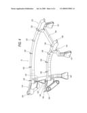 DEVICE FOR MOVING, IN PARTICULAR FOR ORIENTING LONG ITEMS diagram and image