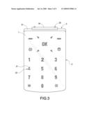 KEYPAD PANEL ASSEMBLY HAVING ARRAYS OF MICROPORES diagram and image