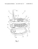 Stackable storage device diagram and image