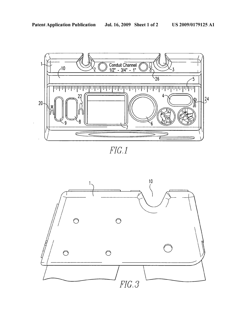 Electrician's ladder top and method - diagram, schematic, and image 02