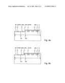 Power semiconductor component with trench- type second contact region diagram and image