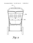 Interactive stroller for educating a child diagram and image