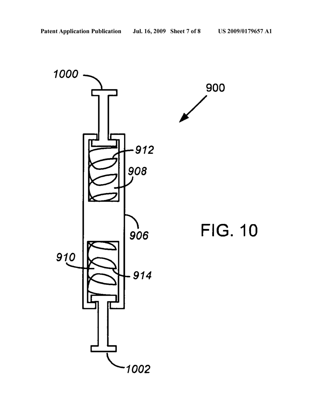 Printed circuit board for coupling probes to a tester, and apparatus and test system using same - diagram, schematic, and image 08