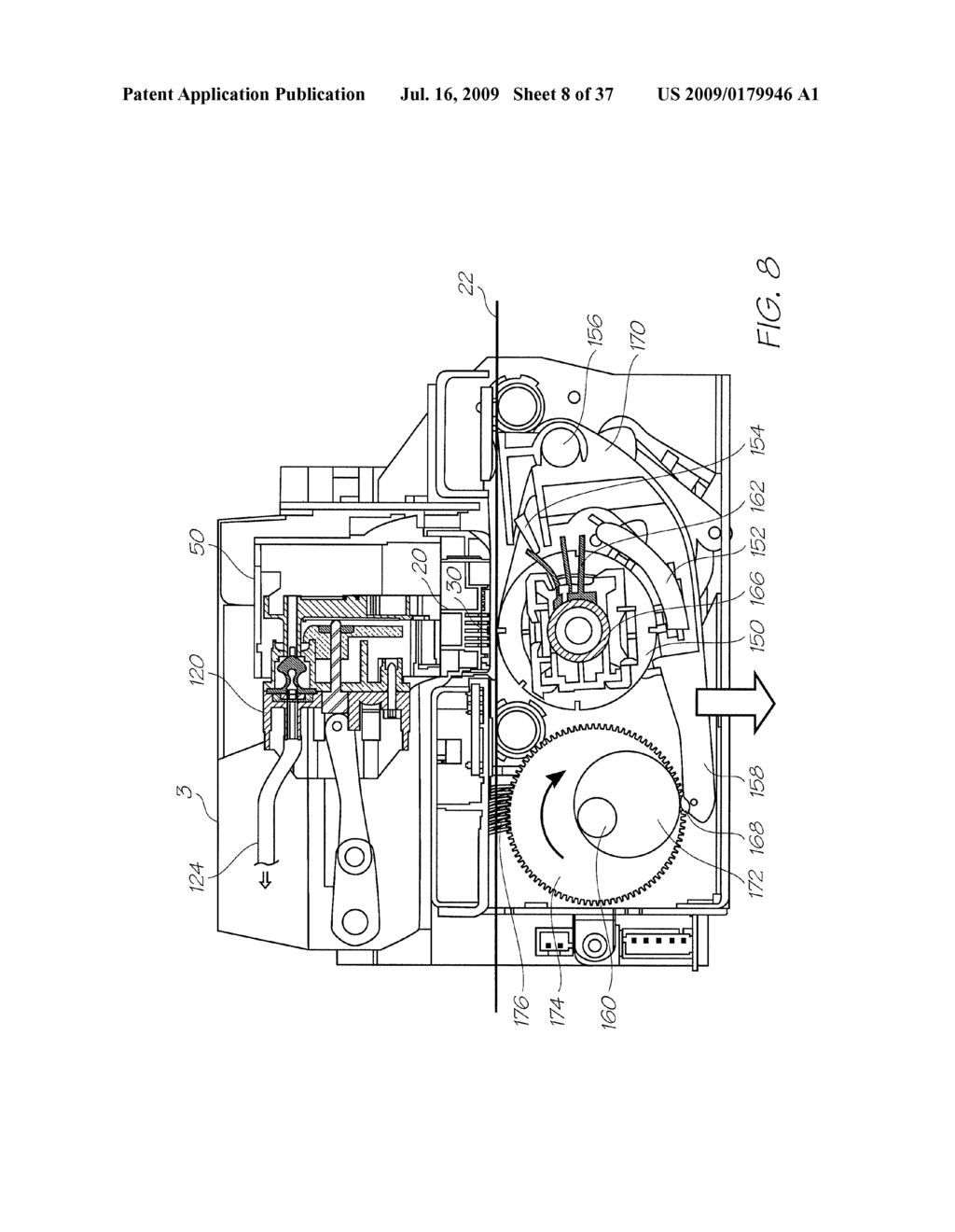 ROTATING PRINTHEAD MAINTENANCE FACILITY WITH SYMMETRICAL CHASSIS - diagram, schematic, and image 09