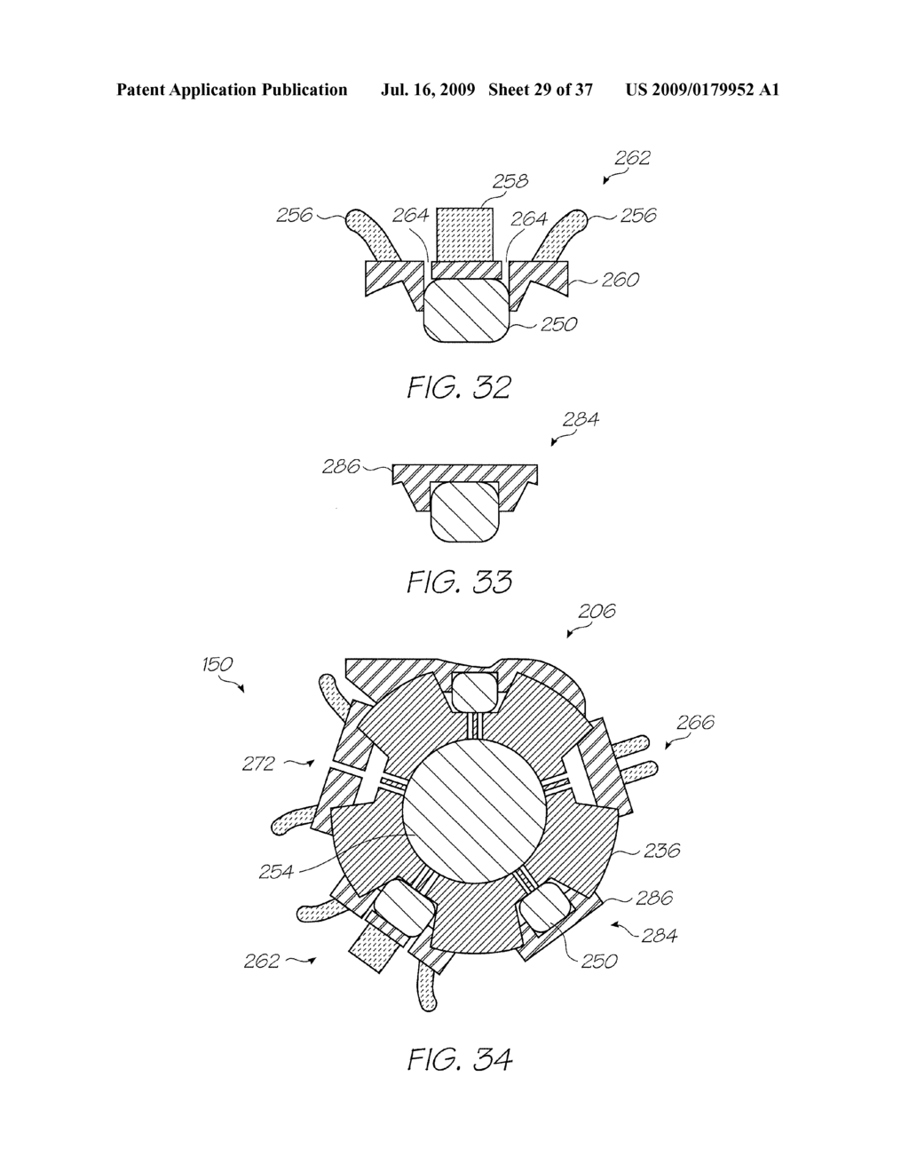 PRINTHEAD NOZZLE FACE WIPER WITH ARRAY OF PADS - diagram, schematic, and image 30