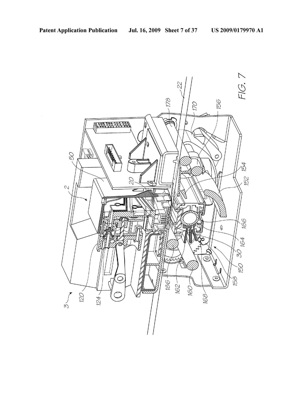 PRINTER WITH FLUIDICALLY COUPLED PRINTHEAD CARTRIDGE - diagram, schematic, and image 08