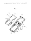 SLIDE TYPE PERSONAL PORTABLE DEVICE diagram and image