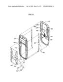 SLIDE TYPE PERSONAL PORTABLE DEVICE diagram and image