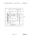 Semiconductor memory device having bit line pre-charge unit separated from data register diagram and image