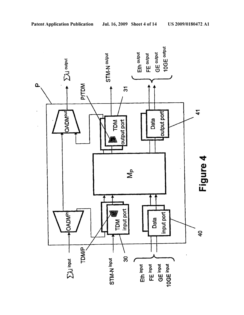 Multi-service transport apparatus with switch for integrated transport networks - diagram, schematic, and image 05