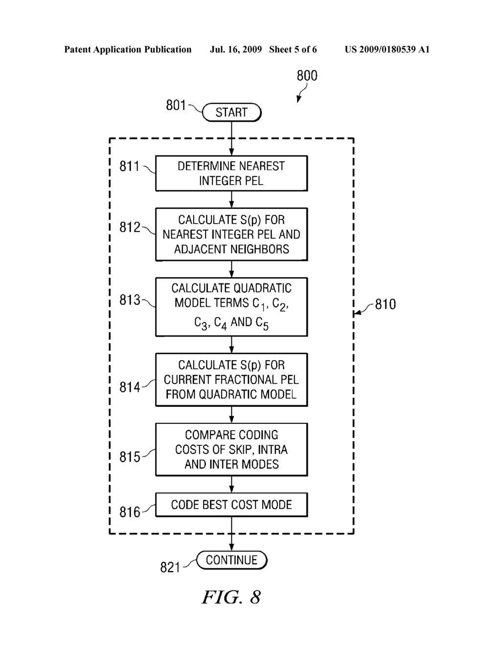 Interpolated Skip Mode Decision in Video Compression - diagram, schematic, and image 06