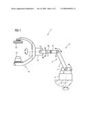 C-ARM MOUNTED ON A ROBOTIC ARM diagram and image