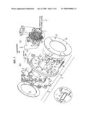 Method of manufacturing turbine frame for VGS turbocharger, turbine frame manufactured by the method, exhaust gas guide assembly for VGS turbocharger using the turbine frame, and VGS turbocharger in which the exhaust gas guide assembly is incorporated diagram and image