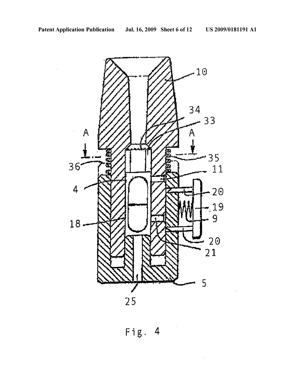 CAPSULE FOR TAKING AN ACTIVE SUBSTANCE WHICH CAN BE INHALED - diagram, schematic, and image 07