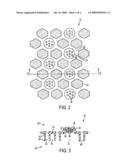 Three-dimensional apertured film for transmitting dynamically-deposited and statically retained fluids diagram and image