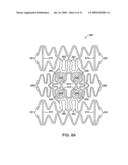 STENT WITH SELF-DEPLOYABLE PORTION HAVING WINGS OF DIFFERENT LENGTHS diagram and image