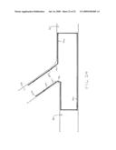 STENT WITH SELF-DEPLOYABLE PORTION HAVING WINGS OF DIFFERENT LENGTHS diagram and image