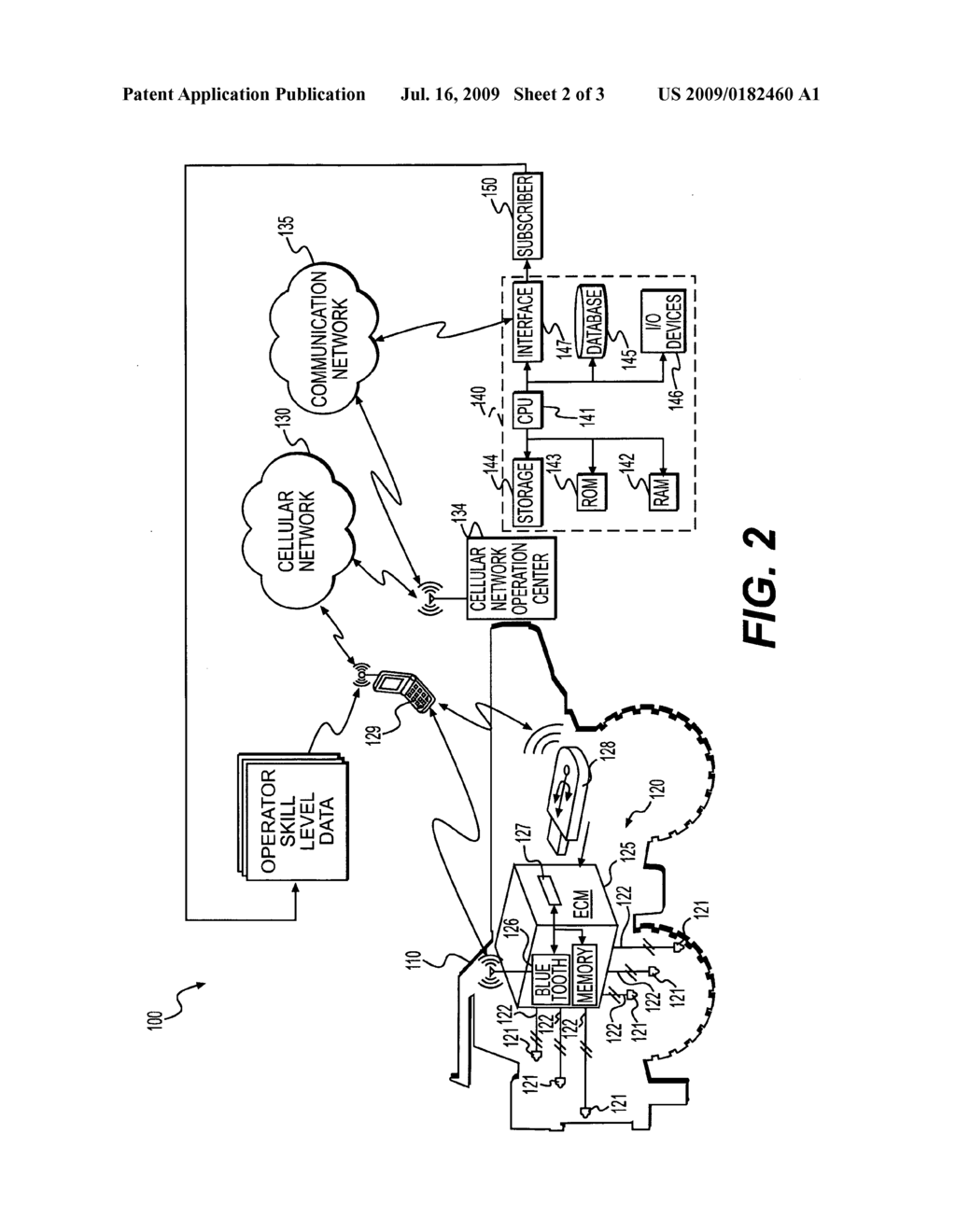 System and method for adjusting machine parameters - diagram, schematic, and image 03