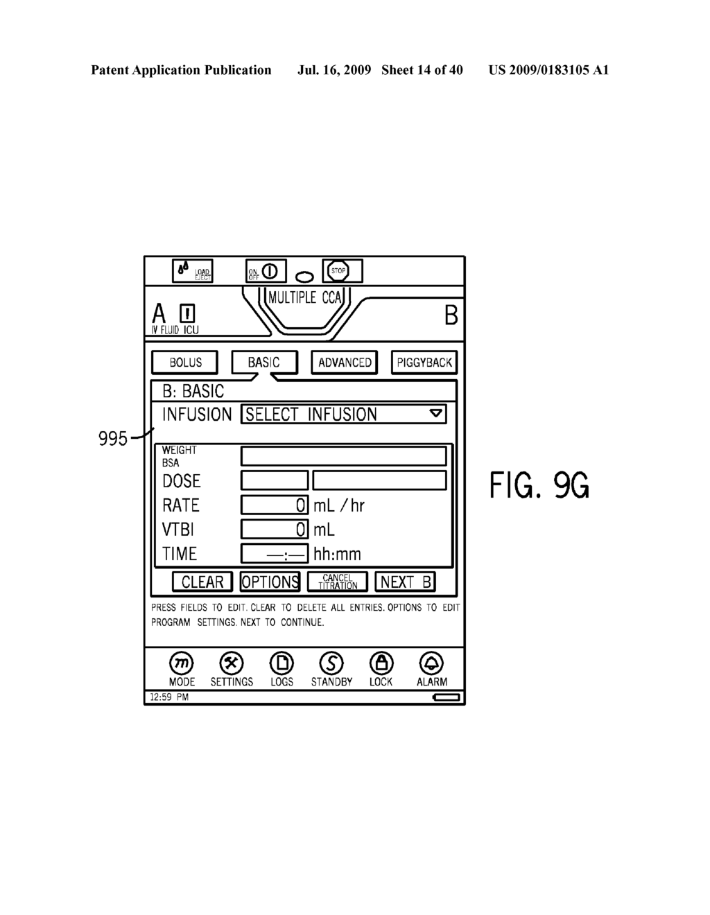 USER INTERFACE IMPROVEMENTS FOR MEDICAL DEVICES - diagram, schematic, and image 15