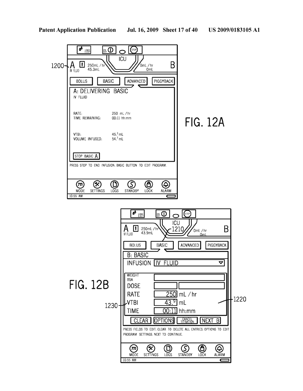 USER INTERFACE IMPROVEMENTS FOR MEDICAL DEVICES - diagram, schematic, and image 18