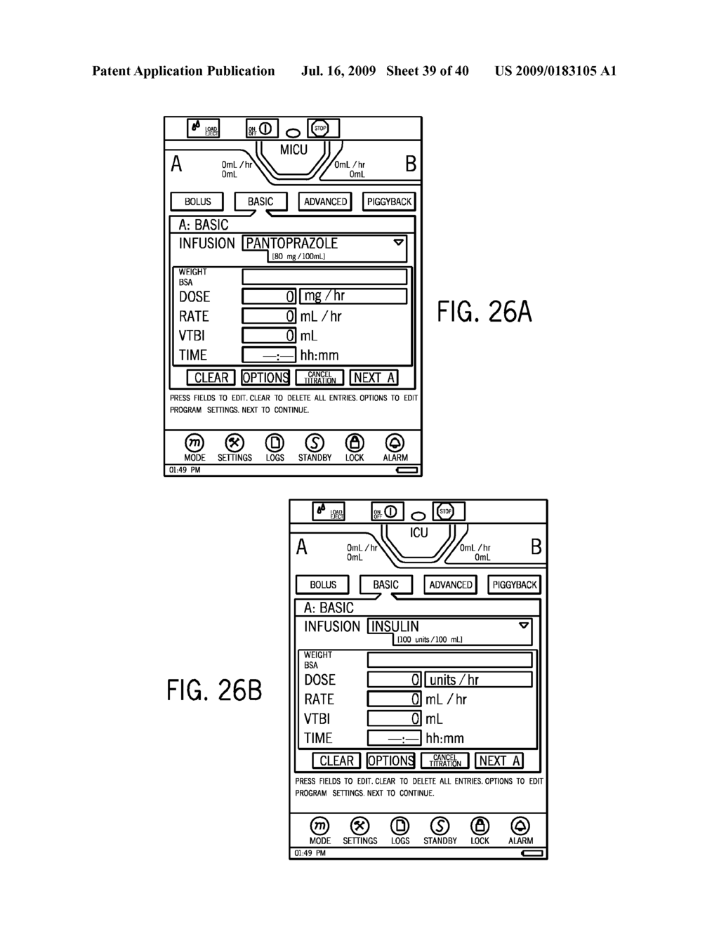 USER INTERFACE IMPROVEMENTS FOR MEDICAL DEVICES - diagram, schematic, and image 40