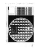 TOOL AND METHOD TO GRAPHICALLY CORRELATE PROCESS AND TEST DATA WITH SPECIFIC CHIPS ON A WAFER diagram and image