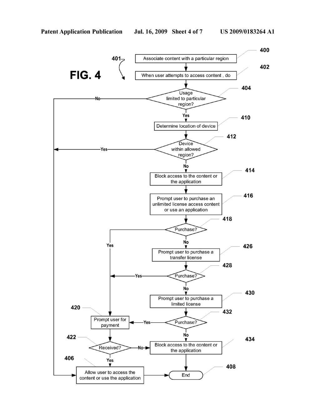 SYSTEM AND METHOD FOR PROTECTING CONTENT IN A WIRELESS NETWORK - diagram, schematic, and image 05