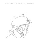 SPORTS FAN HELMET diagram and image