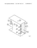 COMPONENT FOR SOUND ABSORPTION AND AIR CONDITIONING diagram and image