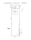 RETRACTABLE STOP FOR MAINTAINING OVERHEAD CLEARANCE ABOVE AN ELEVATOR CAR diagram and image