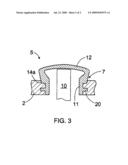 PUSH-BUTTON ARRANGEMENT AND PUSH-BUTTON diagram and image