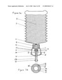 Dispenser with Actuating Means Unengaged with the Dispensing Means diagram and image