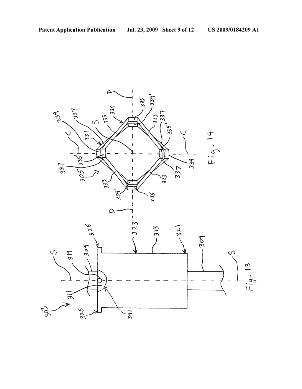 Constant-Velocity Drive System for Gimbaled Rotor Hubs - diagram, schematic, and image 10