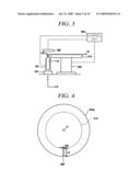 METHOD FOR ADJUSTING POSITION OF LASER EMITTING DEVICE diagram and image