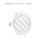 OPTICAL SEMICONDUCTOR PACKAGE WITH COMPRESSIBLE ADJUSTMENT MEANS diagram and image