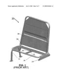 VARIABLE LENGTH REINFORCEMENT TO CONTROL SEAT BACK PERFORMANCE diagram and image