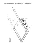 Space Saving Case For Computer Components diagram and image