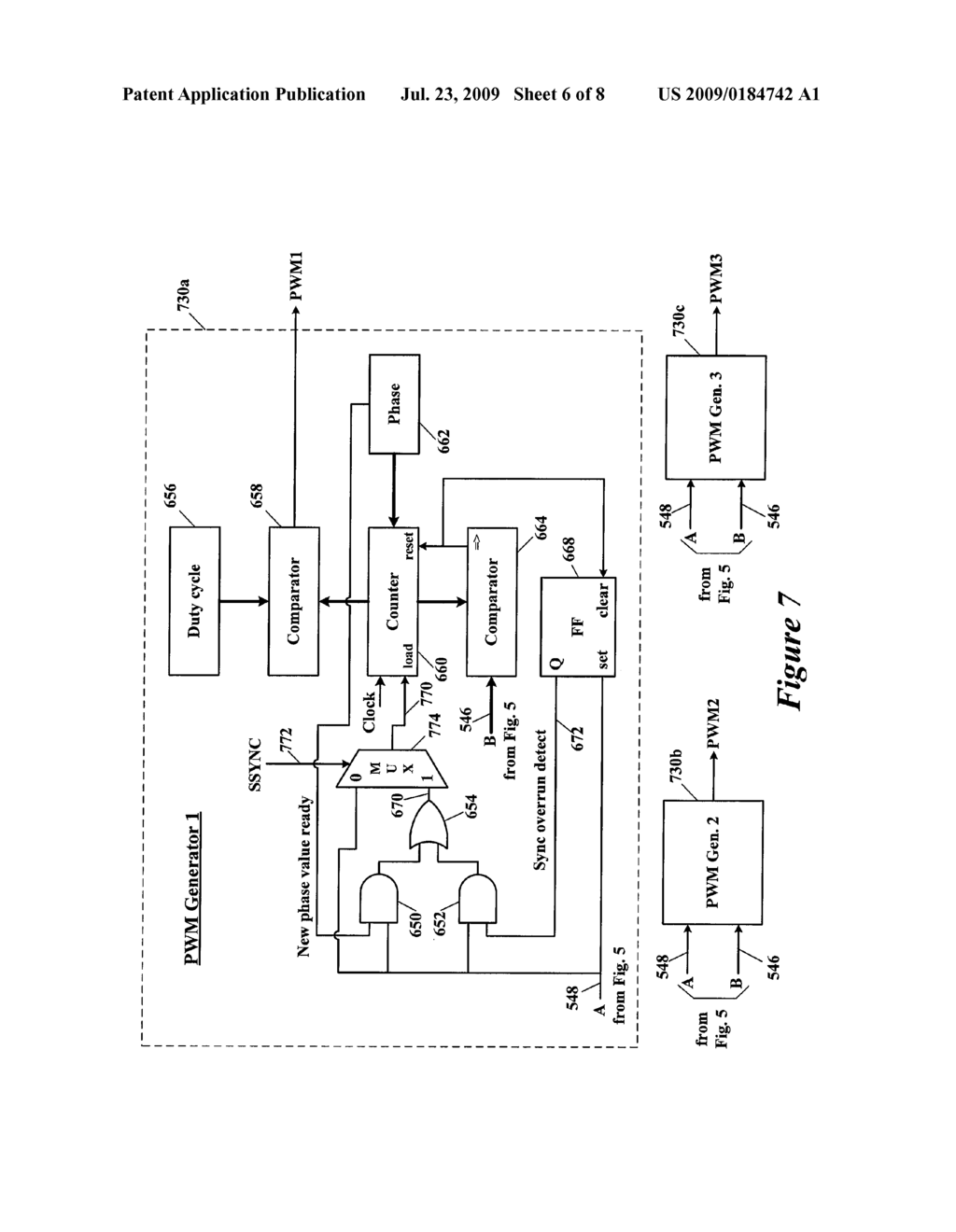 Externally Synchronizing Multiphase Pulse Width Modulation Signals - diagram, schematic, and image 07