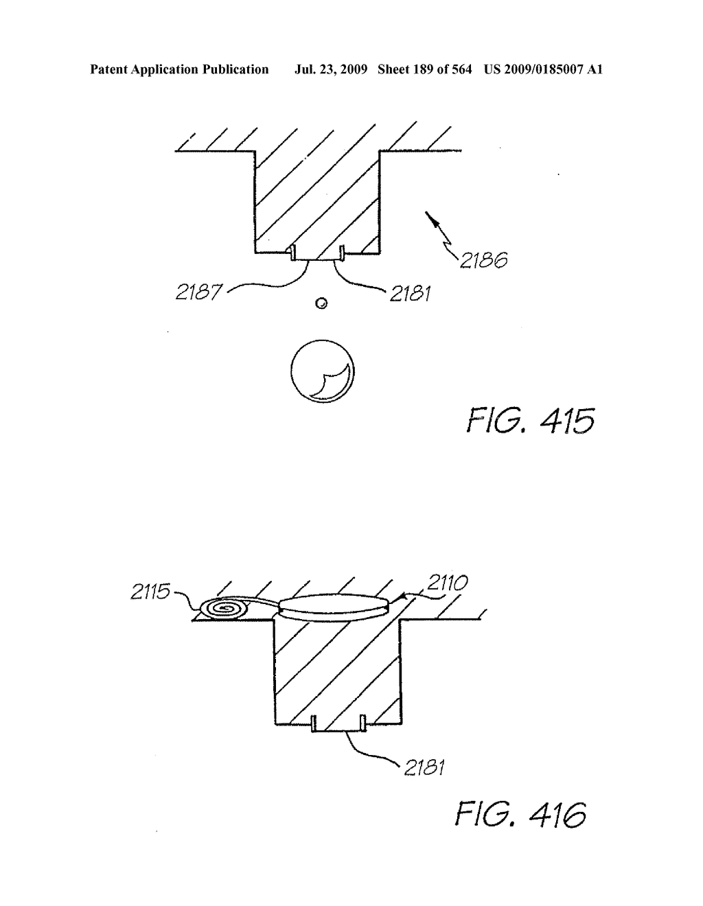 PRINTHEAD WITH BACKFLOW RESISTANT NOZZLE CHAMBERS - diagram, schematic, and image 190