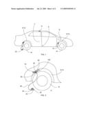 EMERGENCY WHEEL LIGHT AND METHOD OF USE THEREOF diagram and image