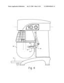 MIXING MACHINE AND ASSOCIATED BOWL SUPPORT ARRANGEMENT diagram and image