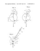 ONE-MOVEMENT BALANCED HANDS CLOCK diagram and image