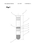 Receptacle for the Separation of Tumor Cells diagram and image