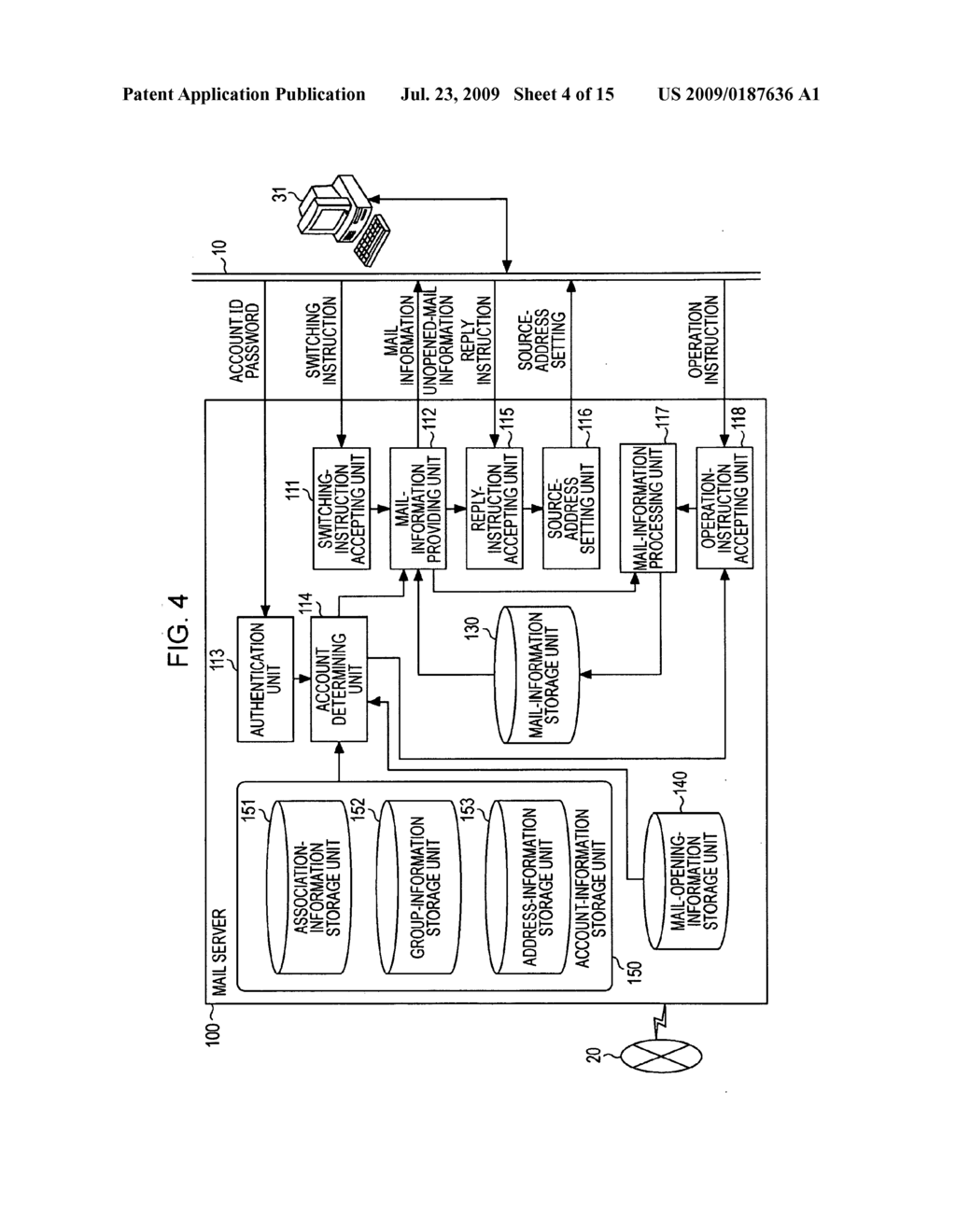 MAIL SENDING AND RECEIVING APPARATUS AND MAIL SENDING AND RECEIVING SYSTEM - diagram, schematic, and image 05